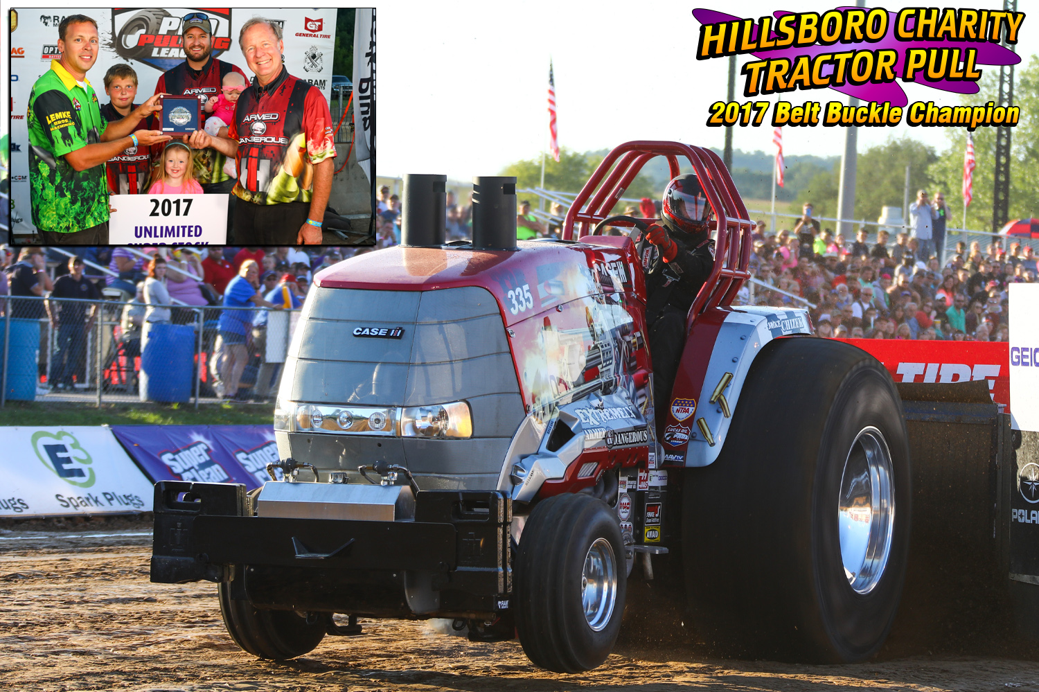 Unlimited Super Stock Tractors- Terry Blackbourn "Extremley Armed and Dangerous"
"